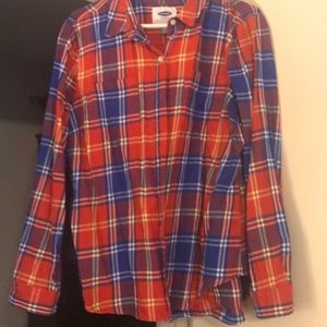 Flannel button down